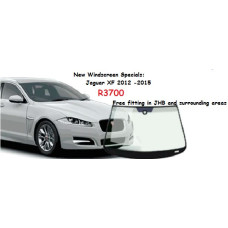 Jaguar XF windscreen